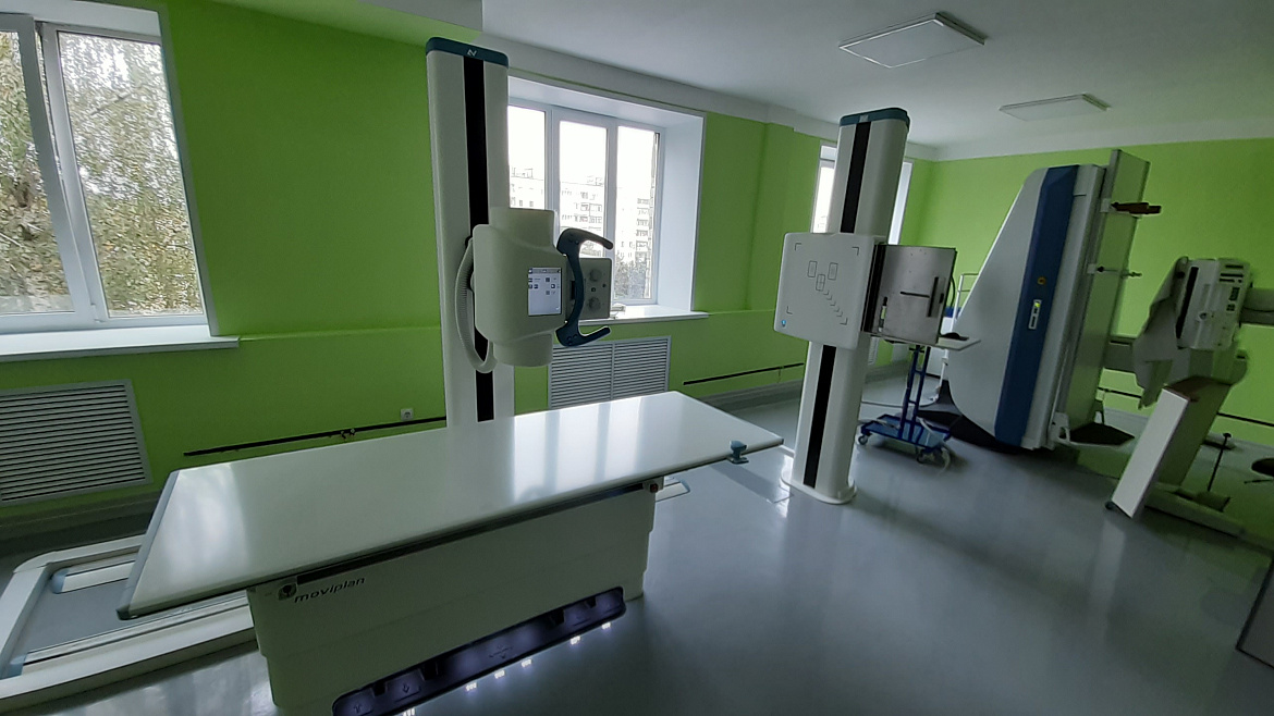 Обновленный рентгеновский кабинет