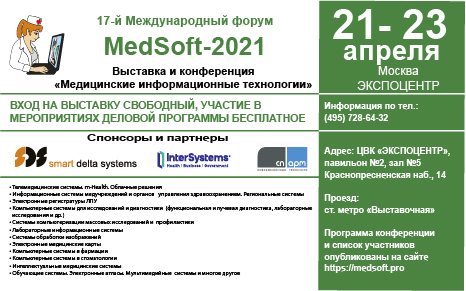 Международный форум MedSoft-2021