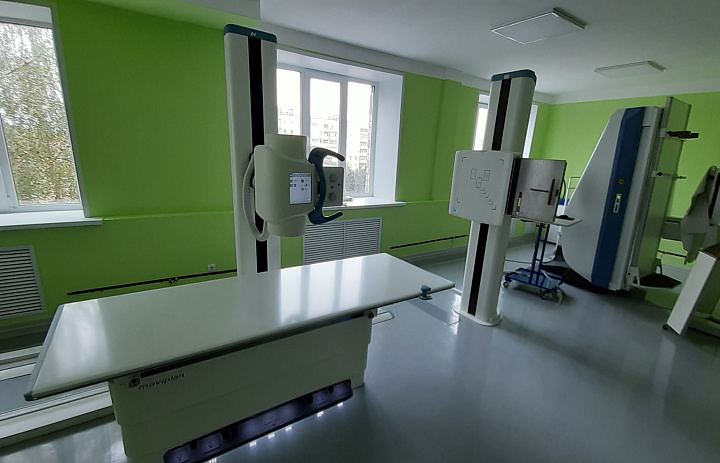 Обновленный рентгеновский кабинет